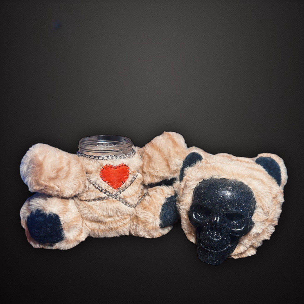 Obsidian Sweetheart Jar