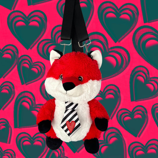 Red Fox Stuffed Animal Backpack